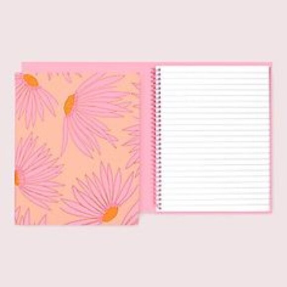 Kate Spade Falling Flower Spiral Notebook Journal - NWT - Picture 1 of 4